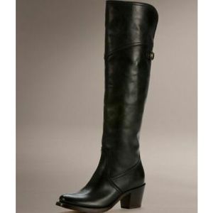 Frye Jane tall cuff boots size 8